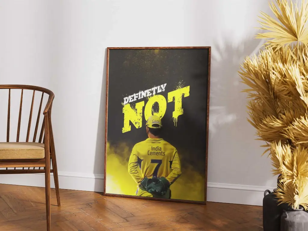DEFINITELY NOT – MS Dhoni’s Unfinished Legacy