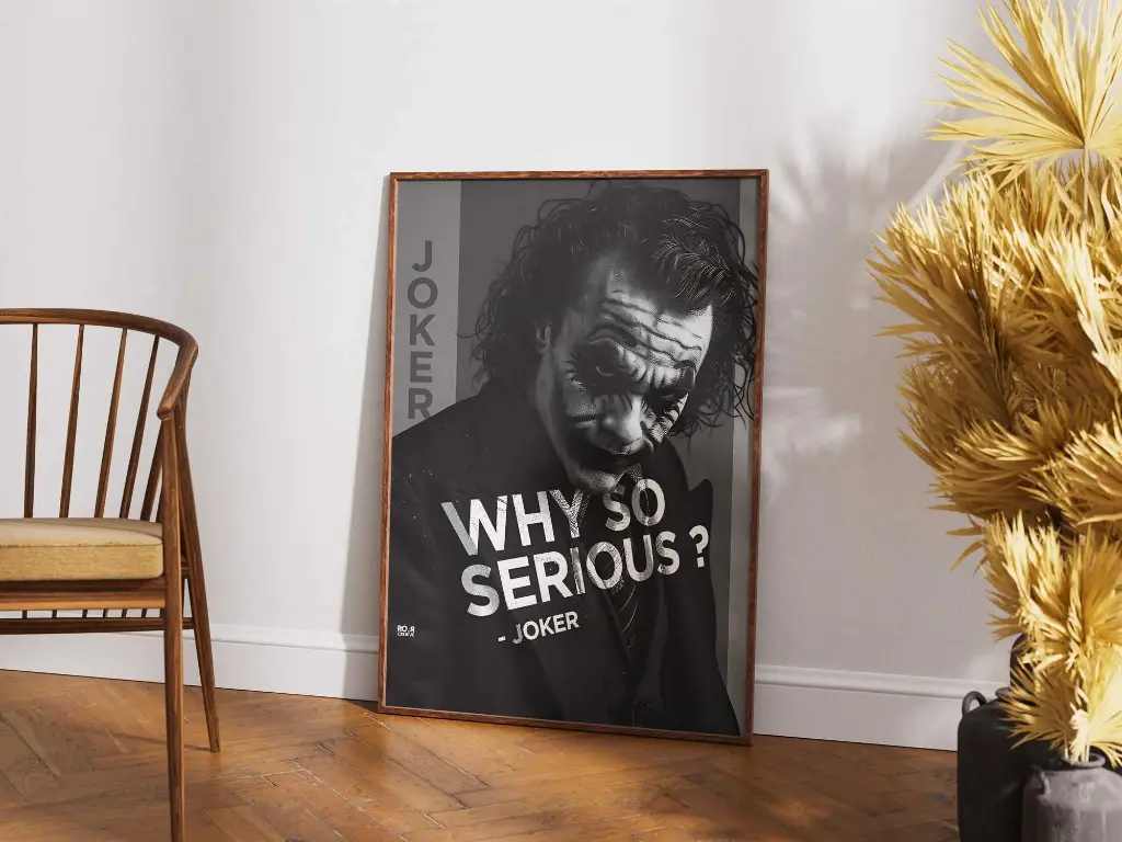 Joker - Why So Serious? Dark Knight