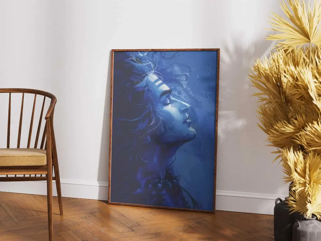 Divine Serenity: Lord Shiva in Meditative Bliss