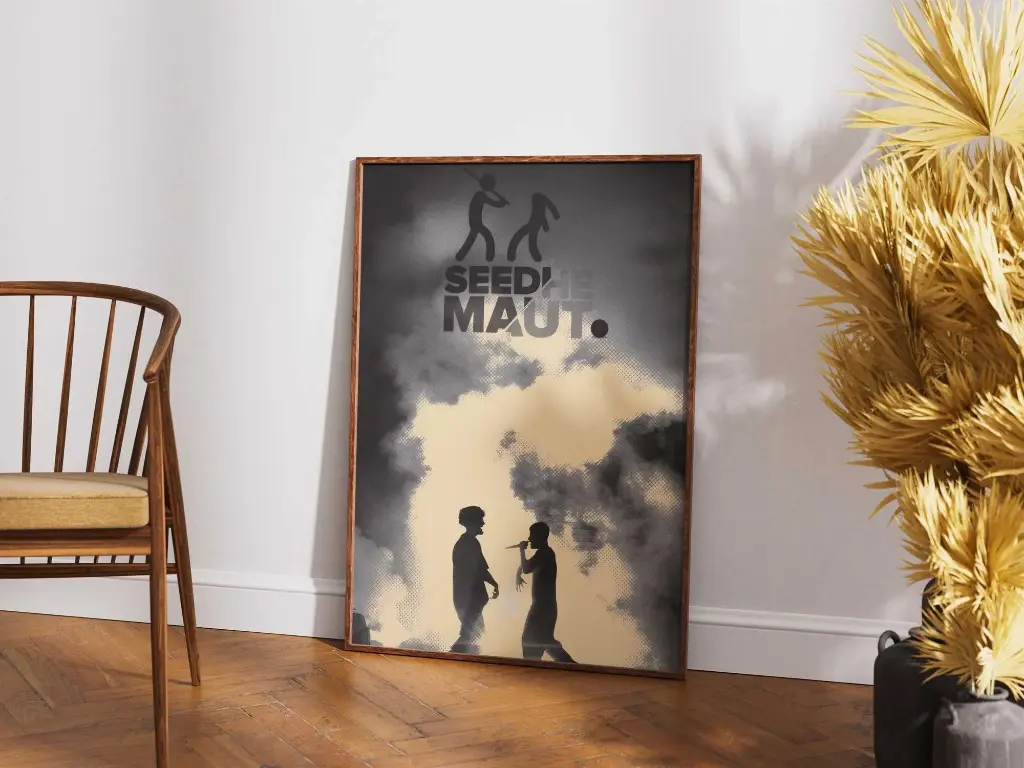 Seedhe Maut – Gritty Smoke-Filled Aesthetic Poster