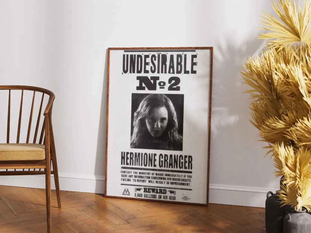 Undesirable No. 2 – Hermione Granger Wanted Poster