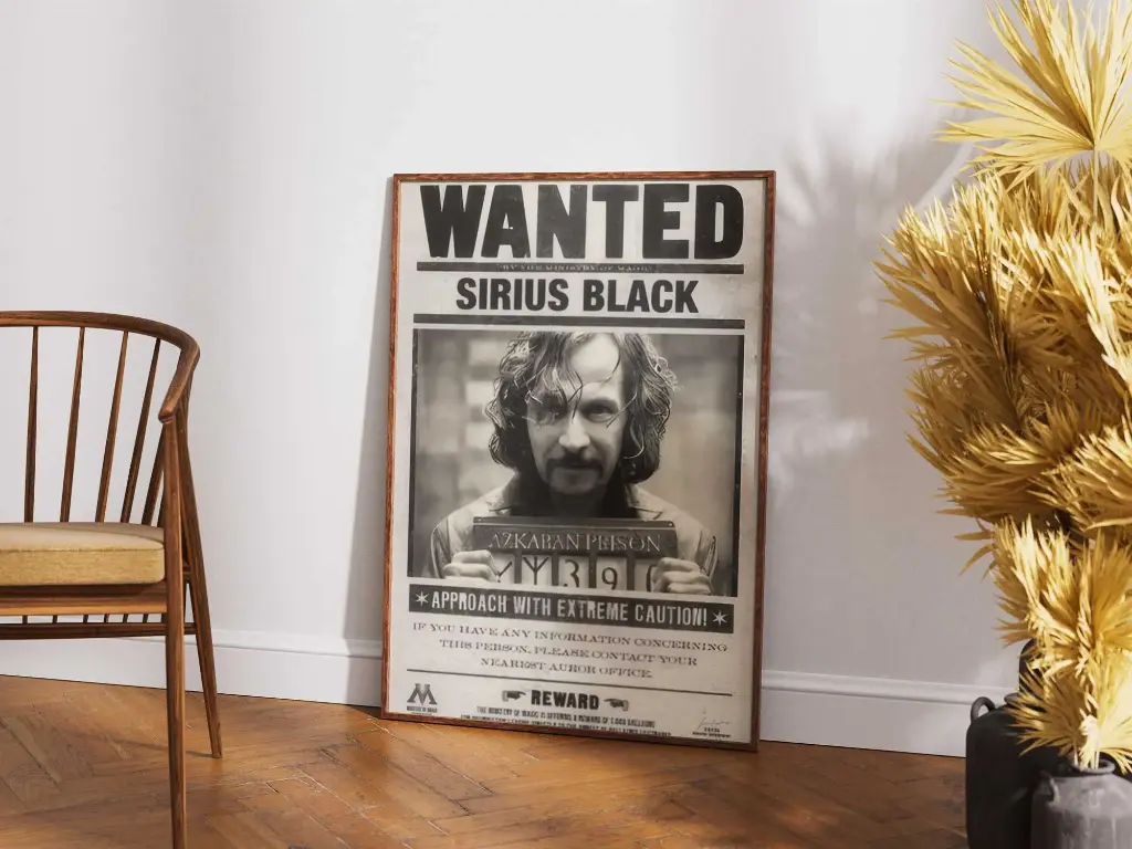 Sirius Black "Wanted" Azkaban Poster