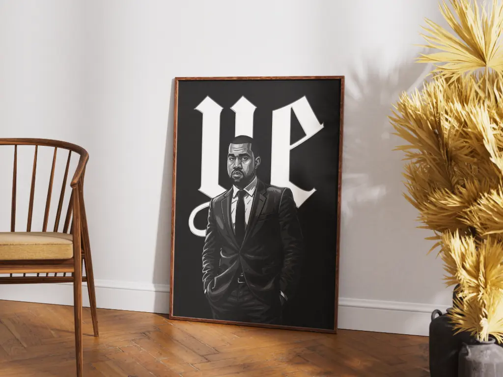 Ye – Monochrome Elegance Poster