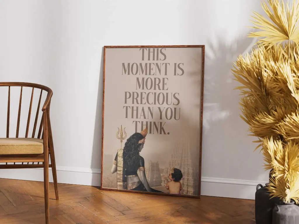 THIS MOMENT IS MORE PRECIOUS THAN YOU THINK | Spiritual Motivational Poster