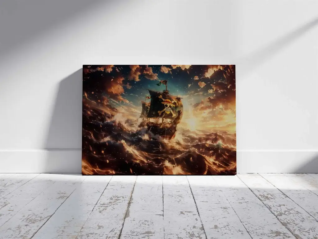 "Pirate's Dawn – Epic Voyage Poster"