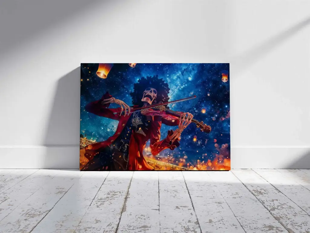 "Soulful Symphony – Brook Violin Art"