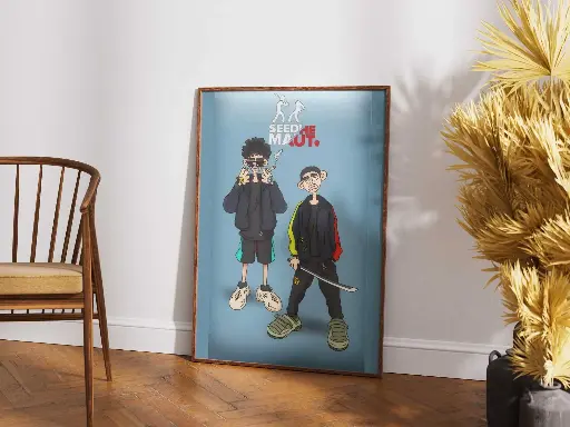 Seedhe Maut – Animated Duo Poster