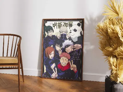 Jujutsu Kaisen Trio | Powerful Anime Battle Scene Artwork