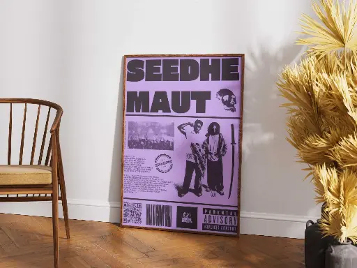 Seedhe Maut Hip-Hop Poster | Desi Rap Duo Encore ABJ & Calm