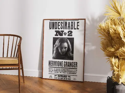 Undesirable No. 2 – Hermione Granger Wanted Poster