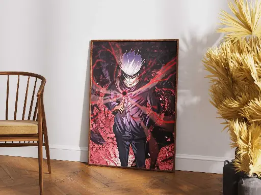 Unleashed Power | Dark Anime Energy Explosion Art