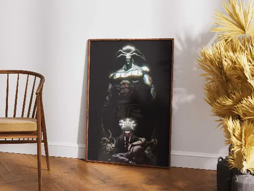 Dark Overlord Awakens | Haunting Anime Shadow Art