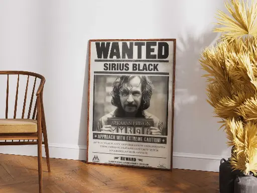 Sirius Black "Wanted" Azkaban Poster