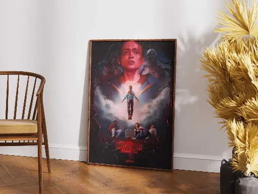 Stranger Things Season 4 – The Epic Showdown Poster