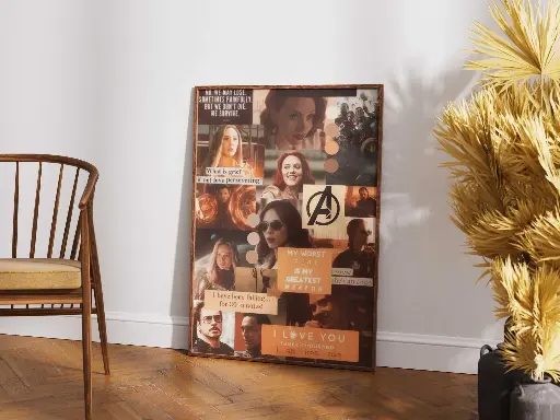 Marvel Cinematic Universe Tribute Collage