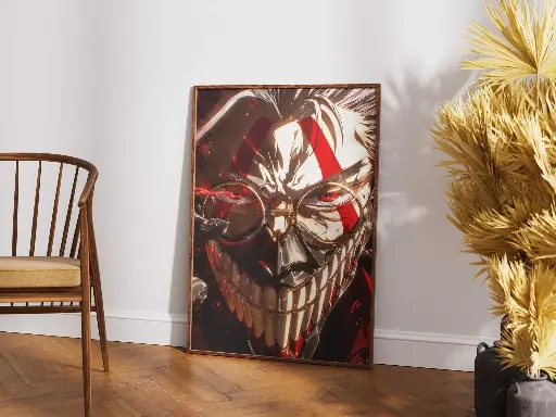 Demonic Skull Warrior | Dark Anime Villain Art