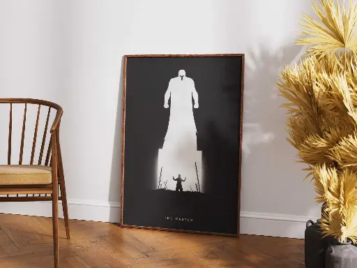 The Master | Epic Silhouette Art Poster