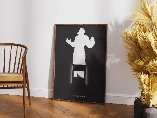 The Doctor | Dramatic Silhouette Art Poster