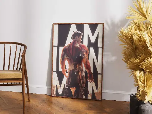 "I AM IRON MAN" | Iconic Tribute Poster