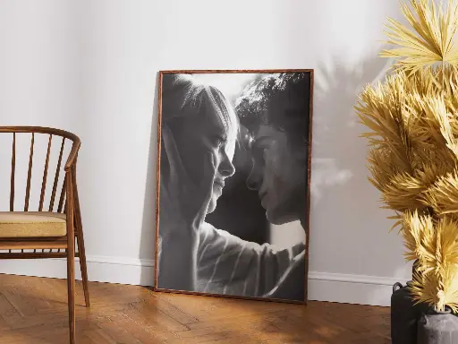 "A Love That Defies Fate" | Cinematic Romance Poster