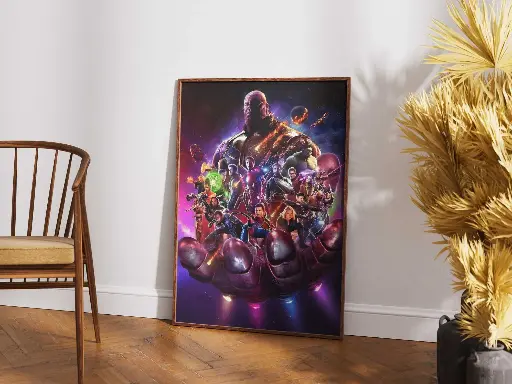 "Thanos vs. The Avengers" | Epic Marvel Cinematic Universe Poster