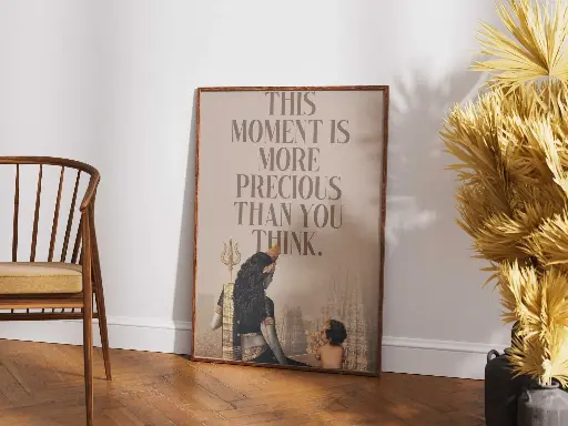 THIS MOMENT IS MORE PRECIOUS THAN YOU THINK | Spiritual Motivational Poster