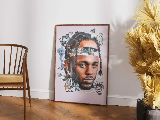 Kendrick Lamar – Surreal Visionary Poster