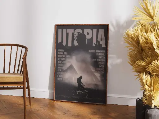 UTOPIA – Cinematic Album Tribute Poster
