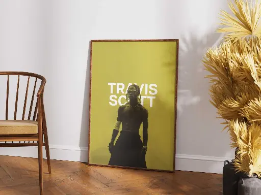 Travis Scott Minimalist Poster