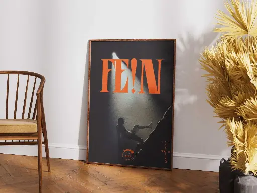 "FE!N Spotlight" Travis Scott Poster