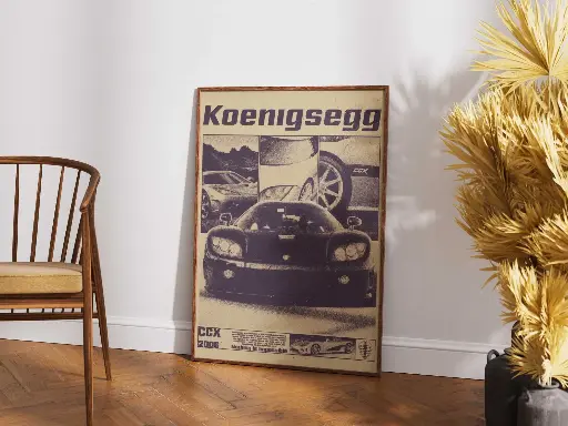 Koenigsegg CCX 2006 - Supercar Poster