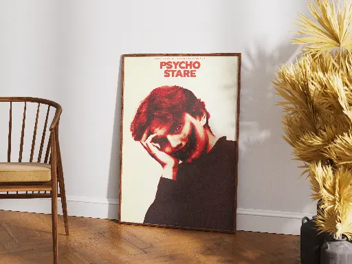 Psycho Stare: Intense Portrait