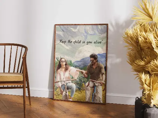Bollywood Romantic Artwork – Keep the Child in You Alive