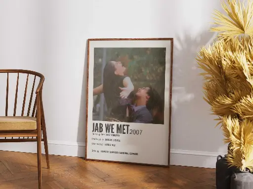 Jab We Met – Minimalist Bollywood Movie Poster